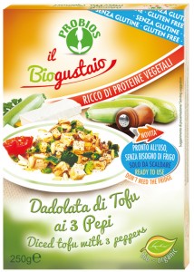 Prodotto: DADOLATA DI TOFU AI TRE PEPI