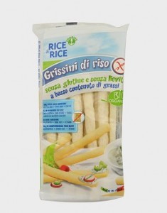 Prodotto: GRISSINI DI RISO ‘‘RICE&RICE‘‘